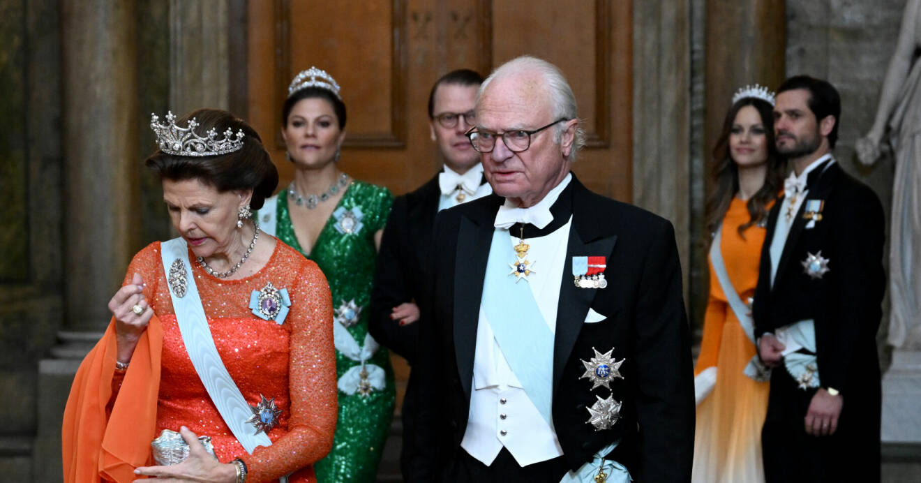 Drottning Silvia, kung Carl Gustaf