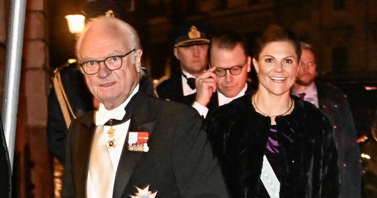 Kung Carl Gustaf och kronprinsessan Victoria
