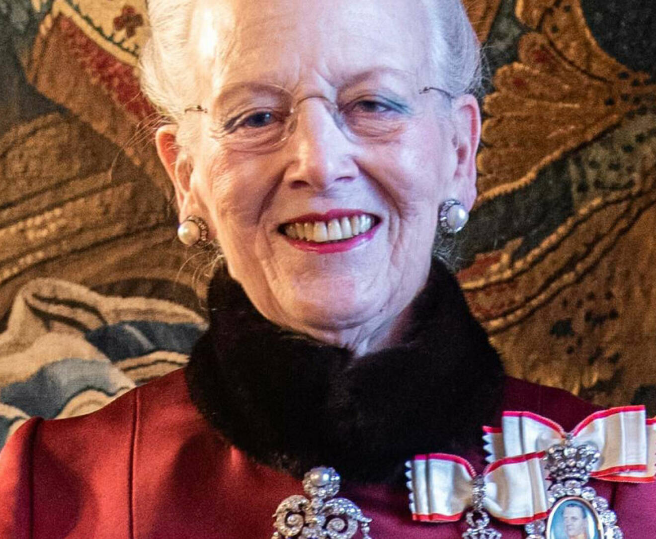 Hovets bild på drottning Margrethe