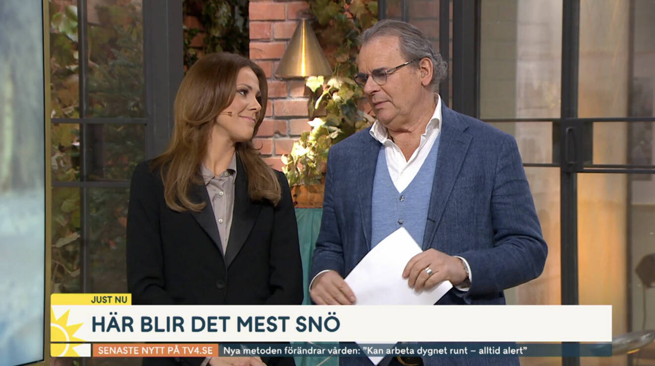 Sofia Geite och Steffo Törnquist leder Nyhetsmorgon