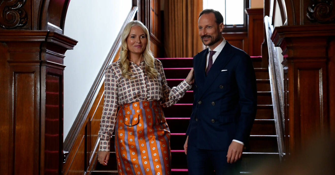 Kronprins Haakon och kronprinsessan Mette-Marit på statsbesök i London