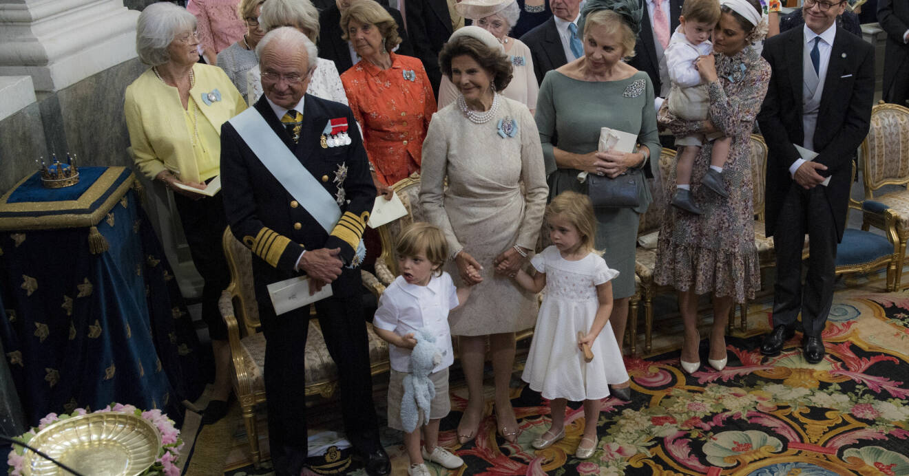 Kungen och drottning Silvia älskar att tillbringa tid med sin barnbarn