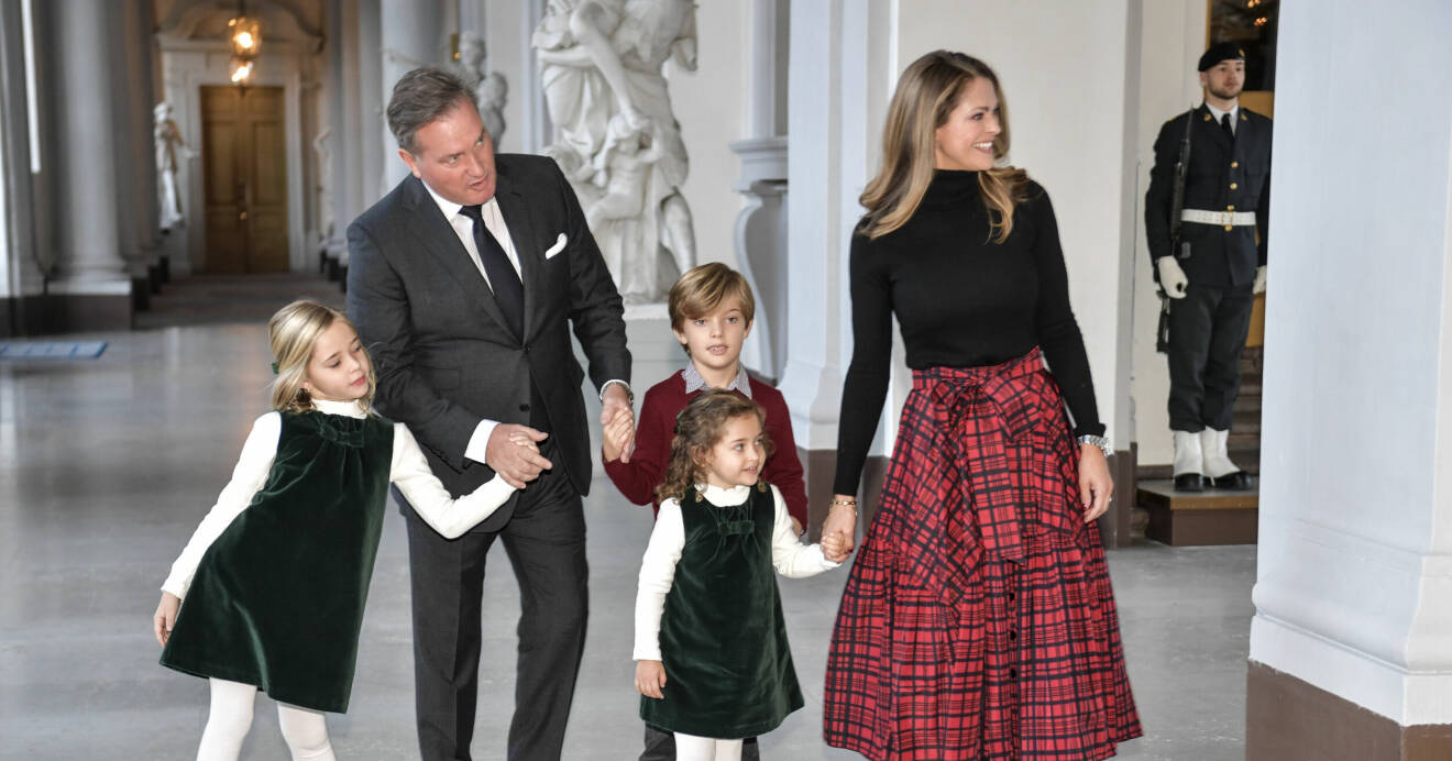 Prinsessan Madeleine med familj flyttar hem till Sverige