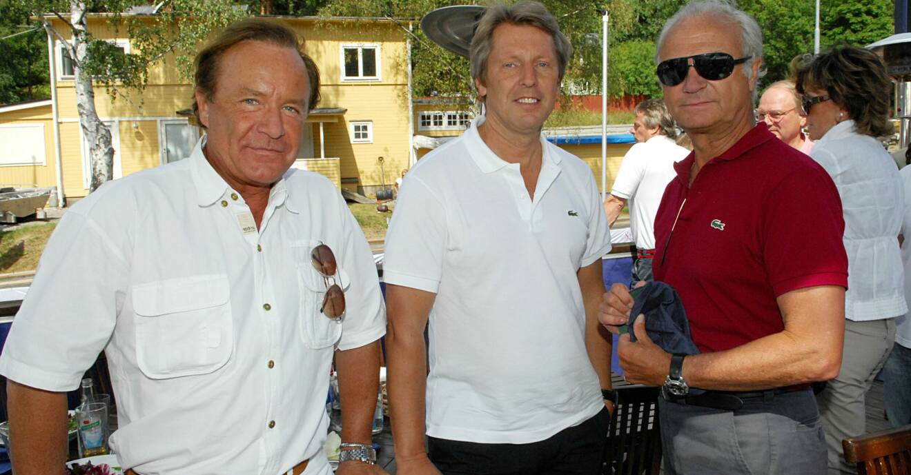 Anders Lettström, Lars Guldstrand och kung Carl Gustaf