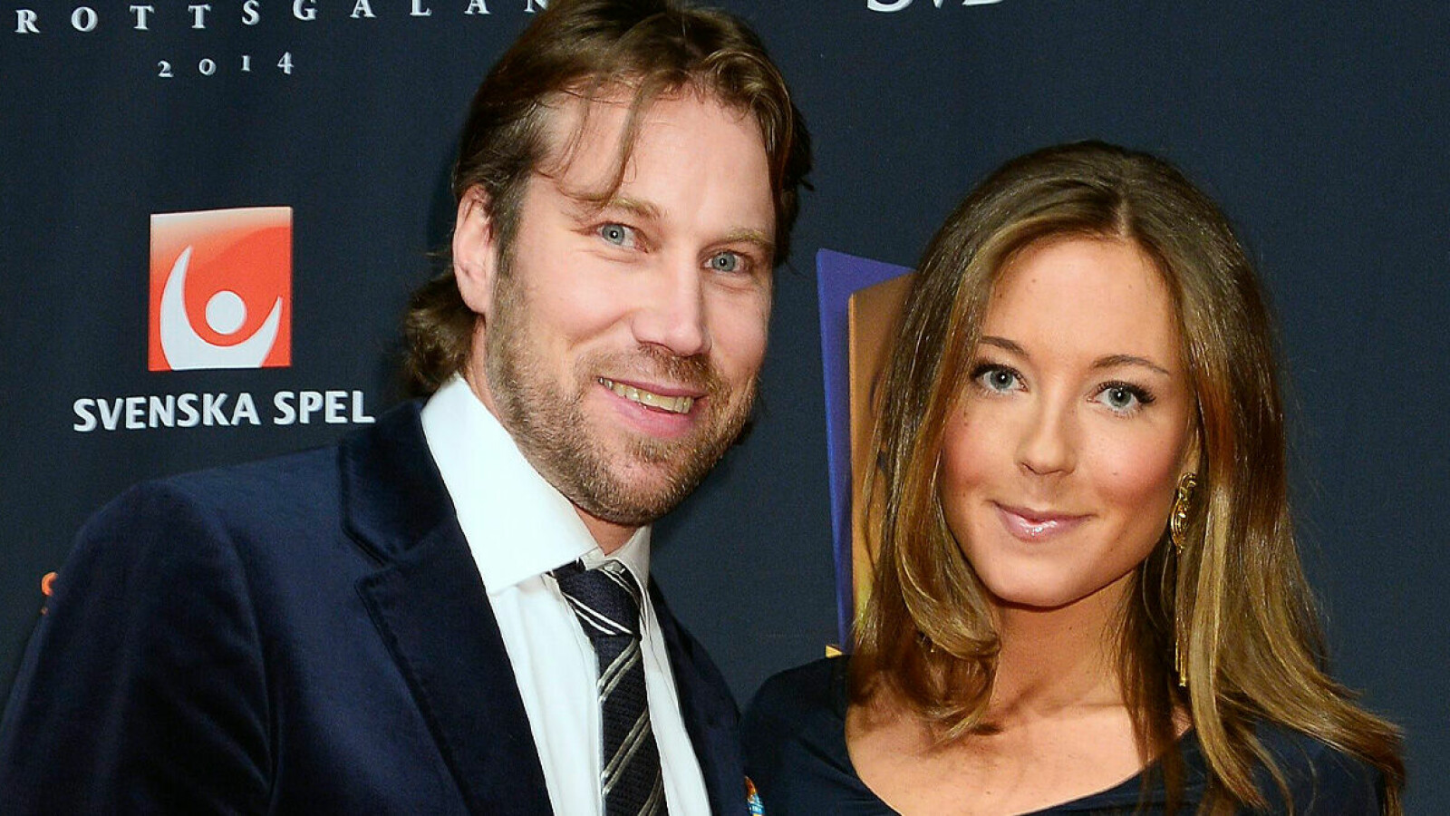 Peter Forsberg and his wife Nicole Nordin