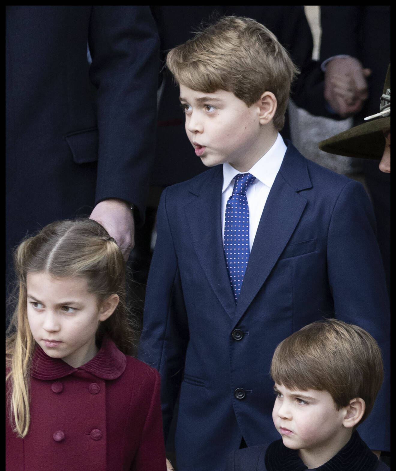 Prins George, prinsessan Charlotte och prins Louis
