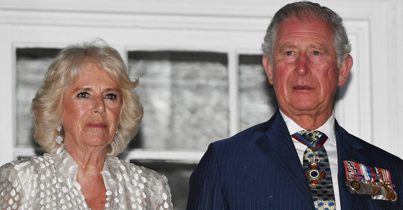Drottning Camilla och kung Charles