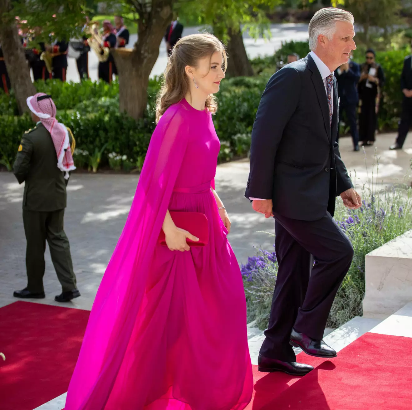 Kungligt bröllop i Jordanien 2023: Prinsessan Elisabeth och kung Philippe