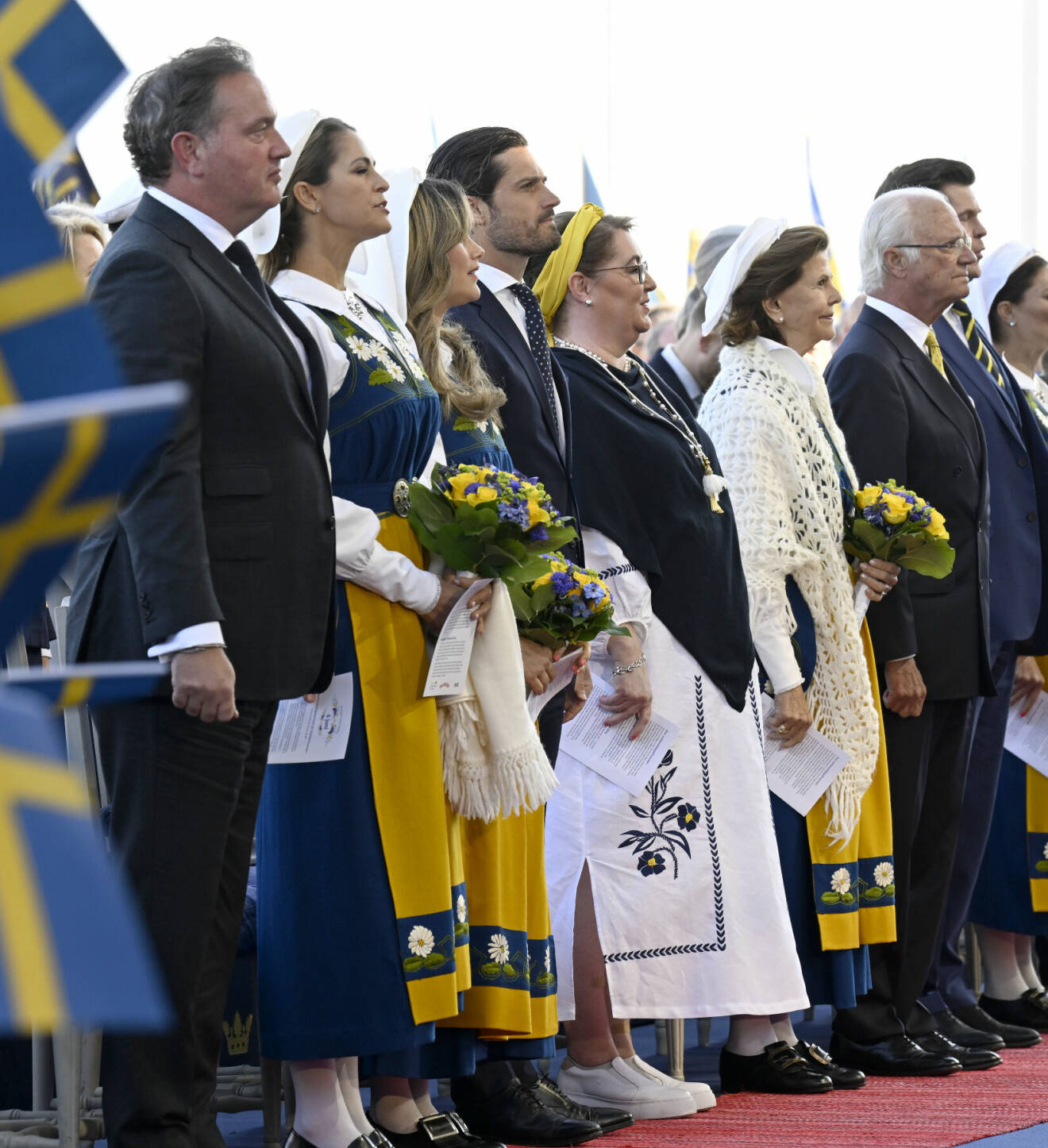 Nationaldagen på Skansen: Chris O’Neill och prinsessan Madeleine firar Sverige 500 år