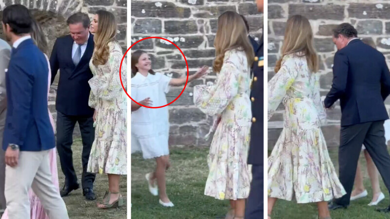Sällsynta klippet på Estelle och Chris O'Neill | Svensk Damtidning