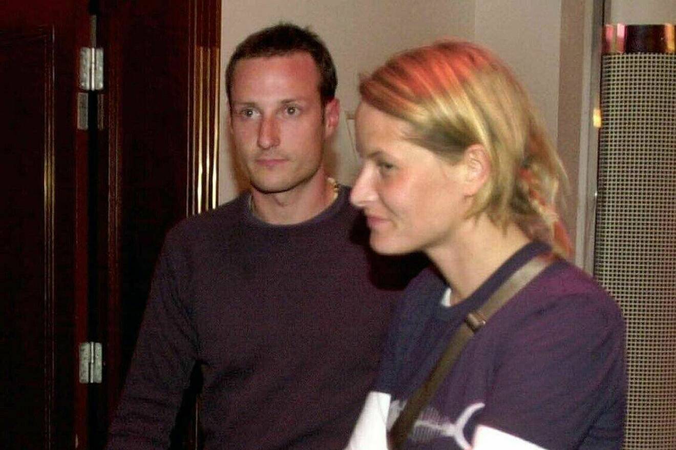 Kronprins Haakon och kronprinsessan Mette-Marit 2000