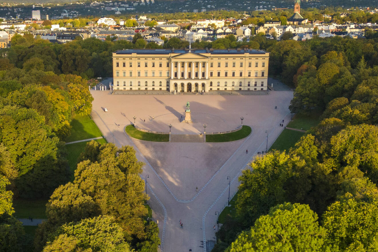 Det kungliga slottet i Oslo