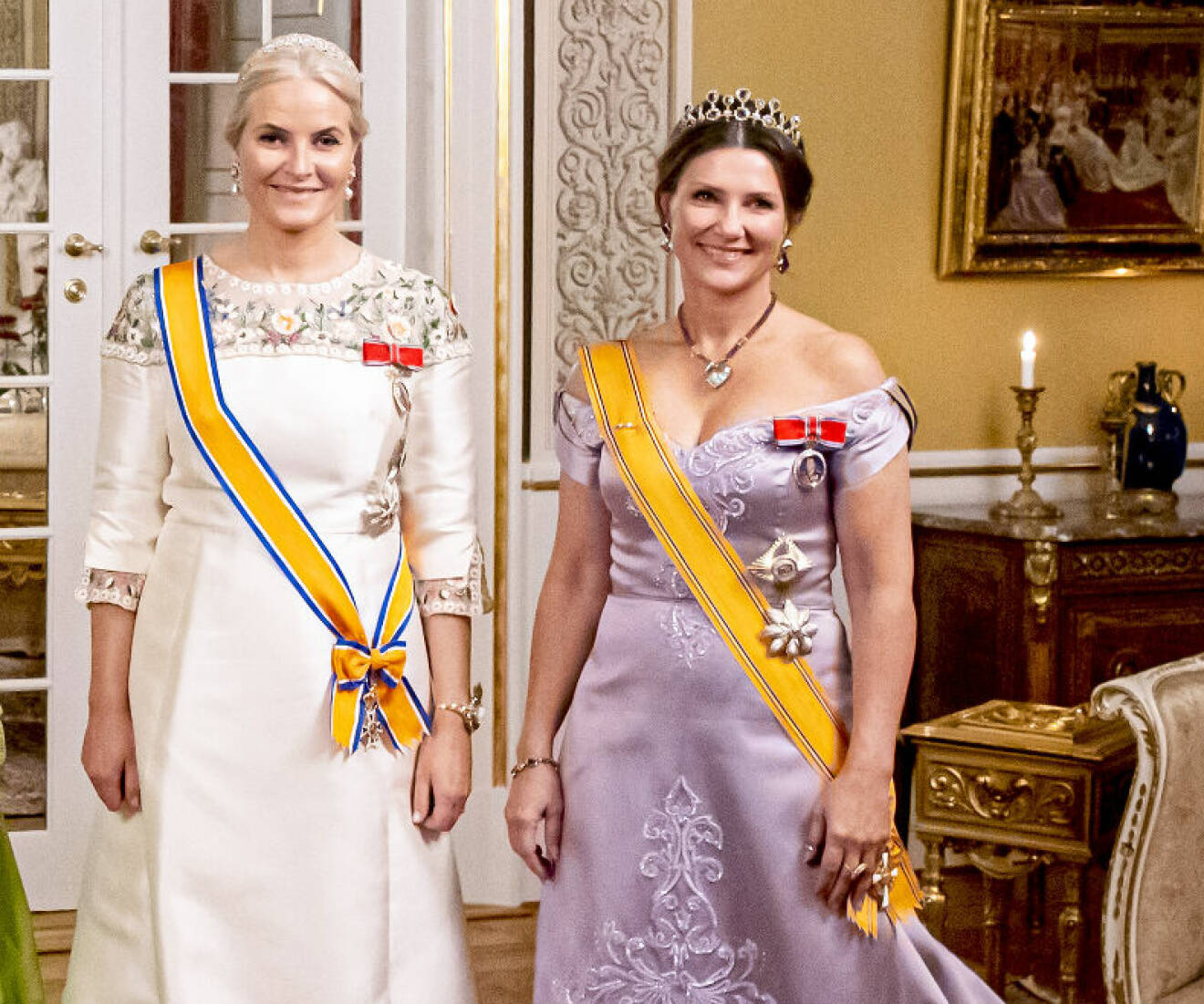 Kronprinsessan Mette-Marit och prinsessan Märtha Louise