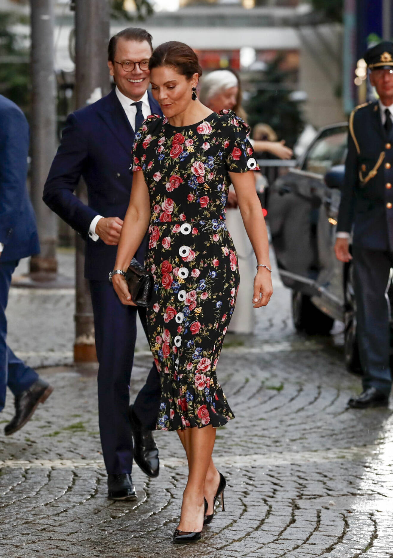 Kronprinsessan Victoria och prins Daniel på riksdagens konsert 2023
