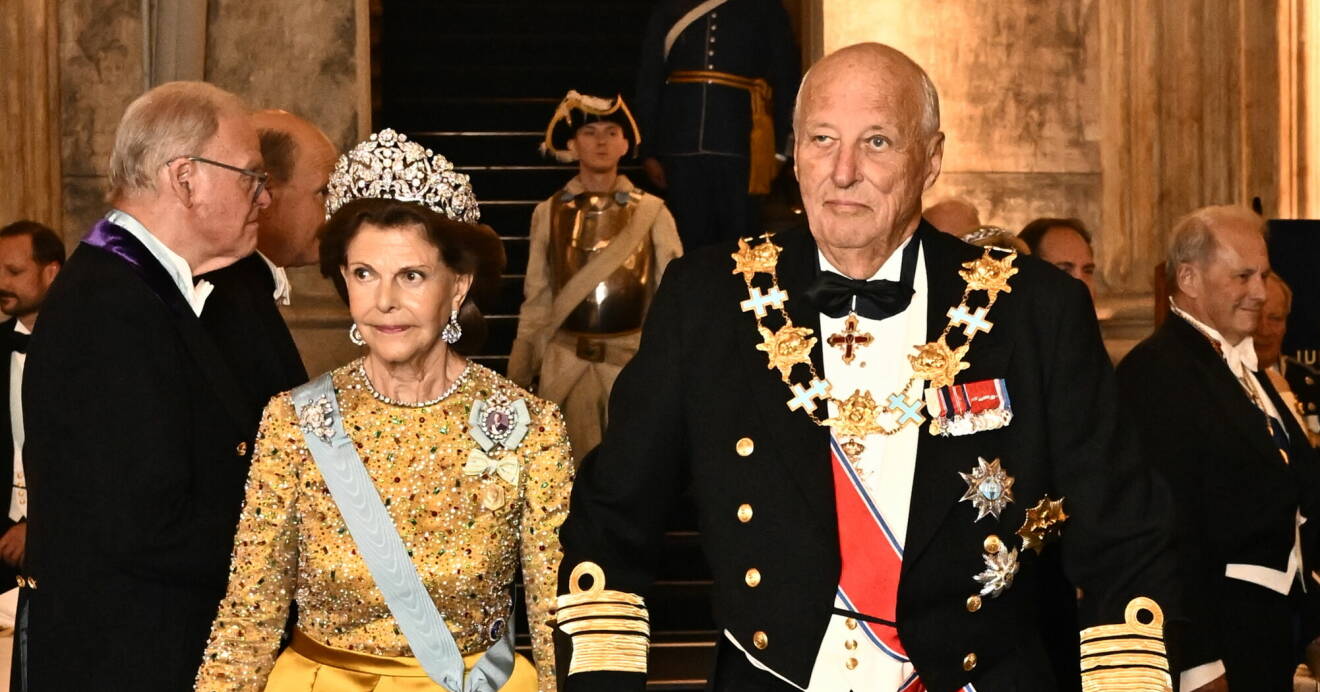Drottning Silvia och kung Harald