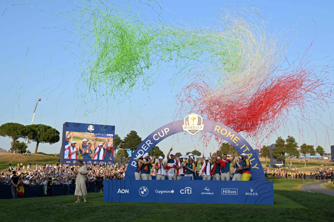 Ryder Cup 2023 på Marco Simone Golf &amp; Country Club utanför Rom