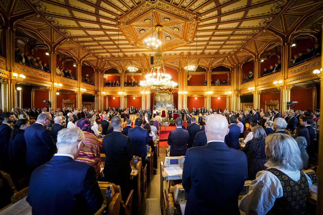 Norska Stortingets öppning 2023