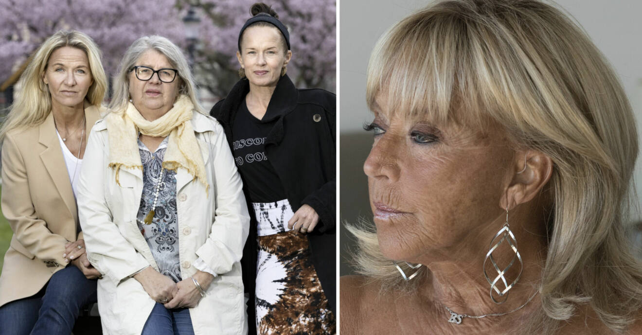Kristin Kaspersen, Monica Svensson, Malin Berghagen och Barbro Lill-Babs Svensson