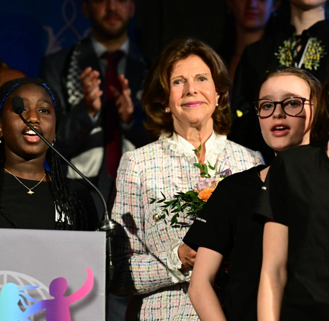 World Children’s Prize 2023 – drottning Silvia under prisceremonin på Gripsholm