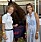Prinsessan Madeleine med Malin Baryard Johnsson vid hästhoppning på Miami Beach