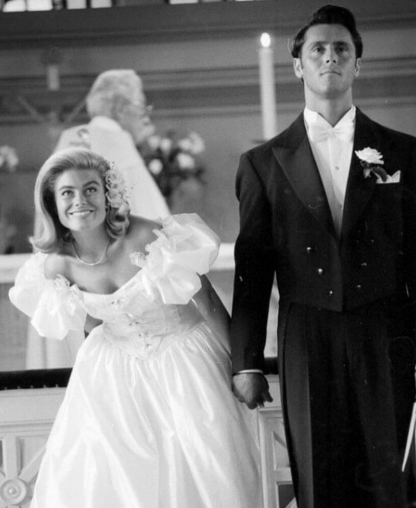 Pernilla och Emilio gifter sig 1993! Skärmdump Instagram/Biancaingrosso