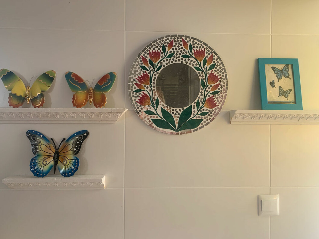 Varenda liten detalj har Christina inrett med kärlek och omtanke. Varenda liten detalj har Christina inrett med kärlek och omtanke.