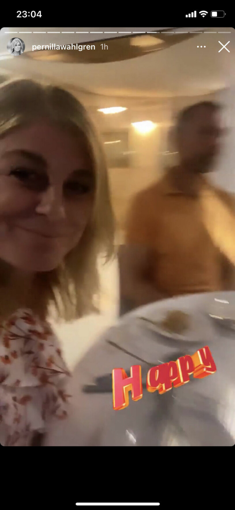 Pernilla Wahlgren och nya kärleken i Spanien