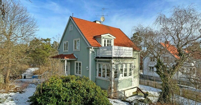 Martin E-Type Eriksons nu sålda villa i Bromma utanför Stockholm