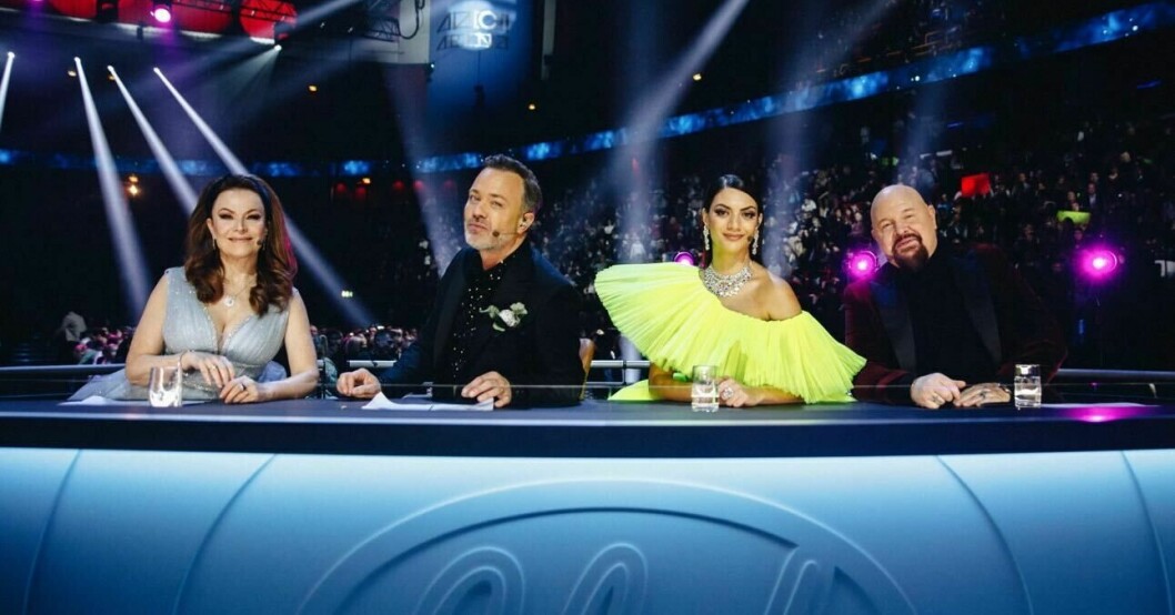 Katia Mosally bar klänningen redan 2021. Foto: TV4 Idol