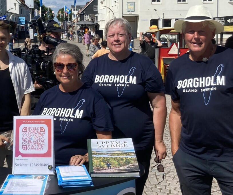 Det är Annelie Mellbin, Berit Larsson och Kenneth Sunesson som har arbetat med den populära tipsrundan. Victoriapromenaden Victoriadagen 2022