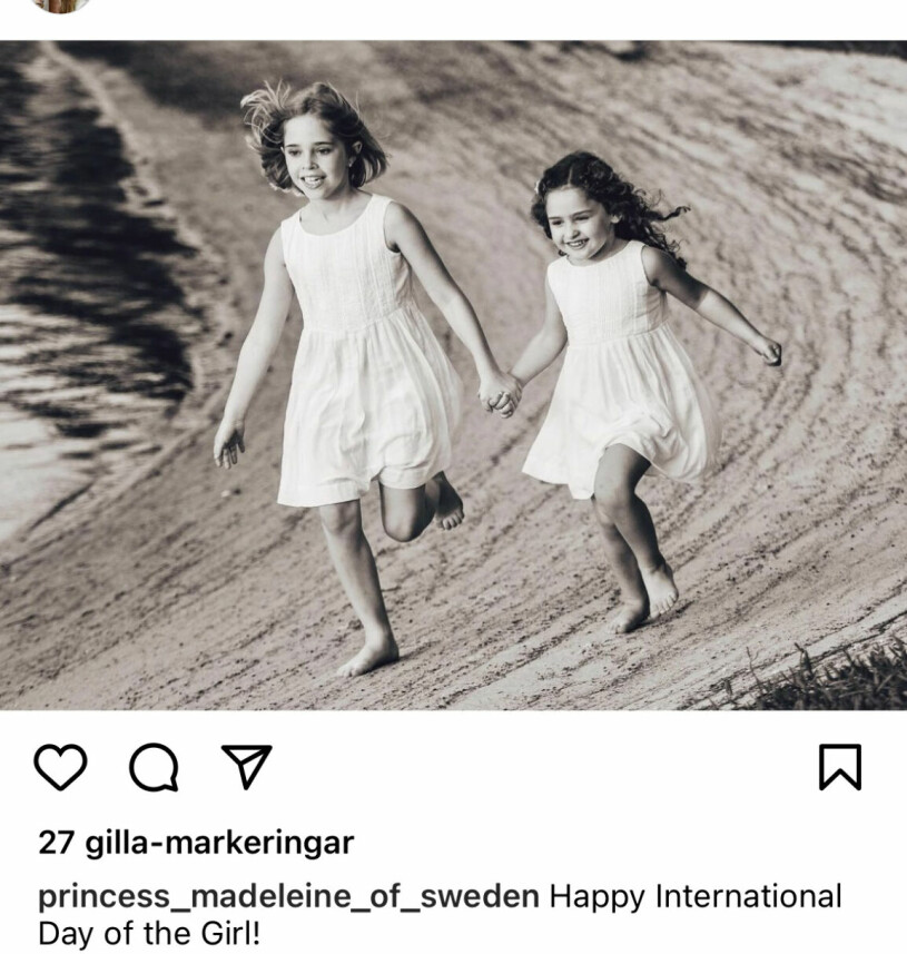 Bilden på Leonore och Adrienne plockades ned strax efter att den publicerats. Leonore och Adrienne