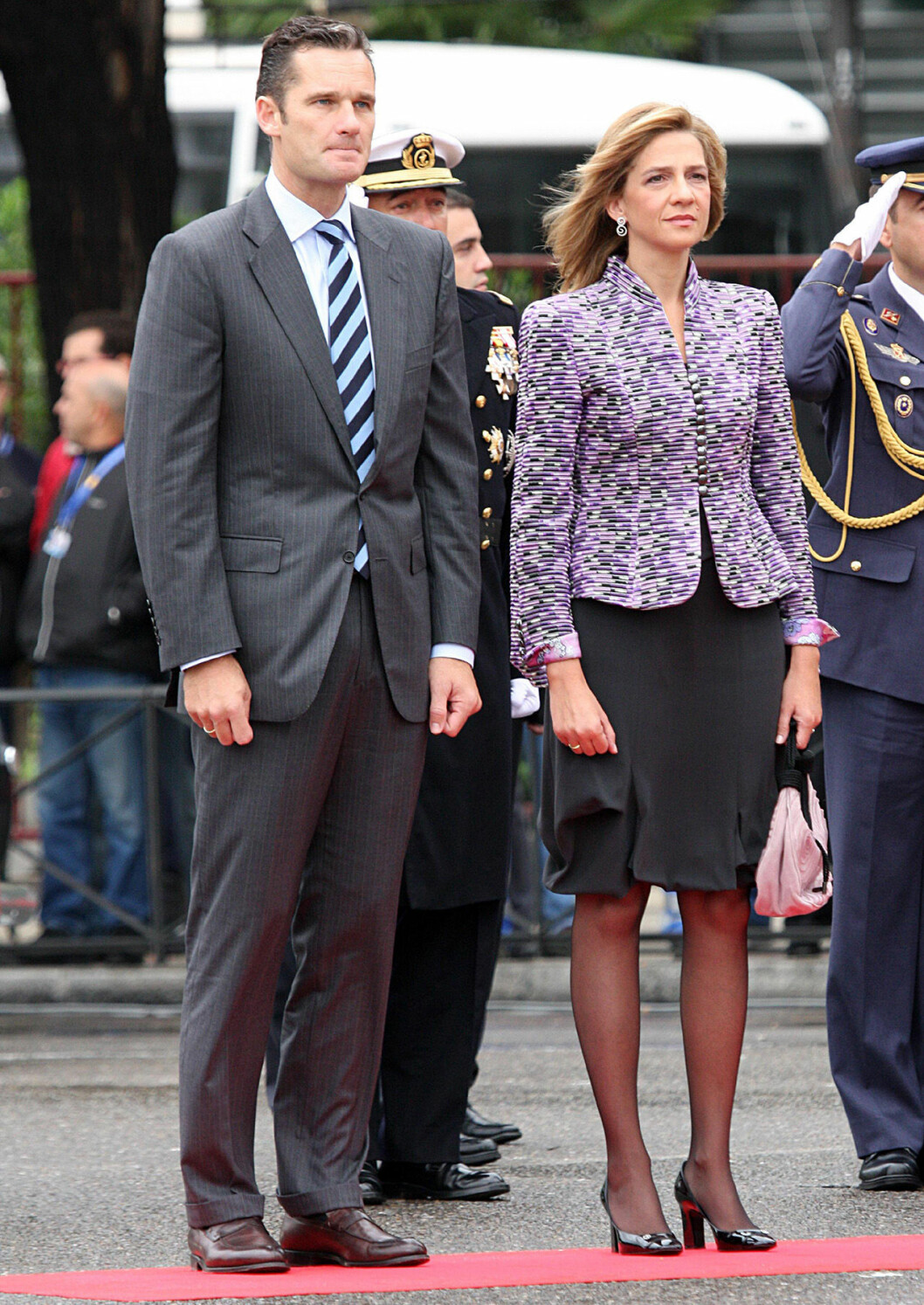 Prinsessan Christina med sin make Iñaki innan skandalen uppdagades. Iñaki och prinsessan Christina