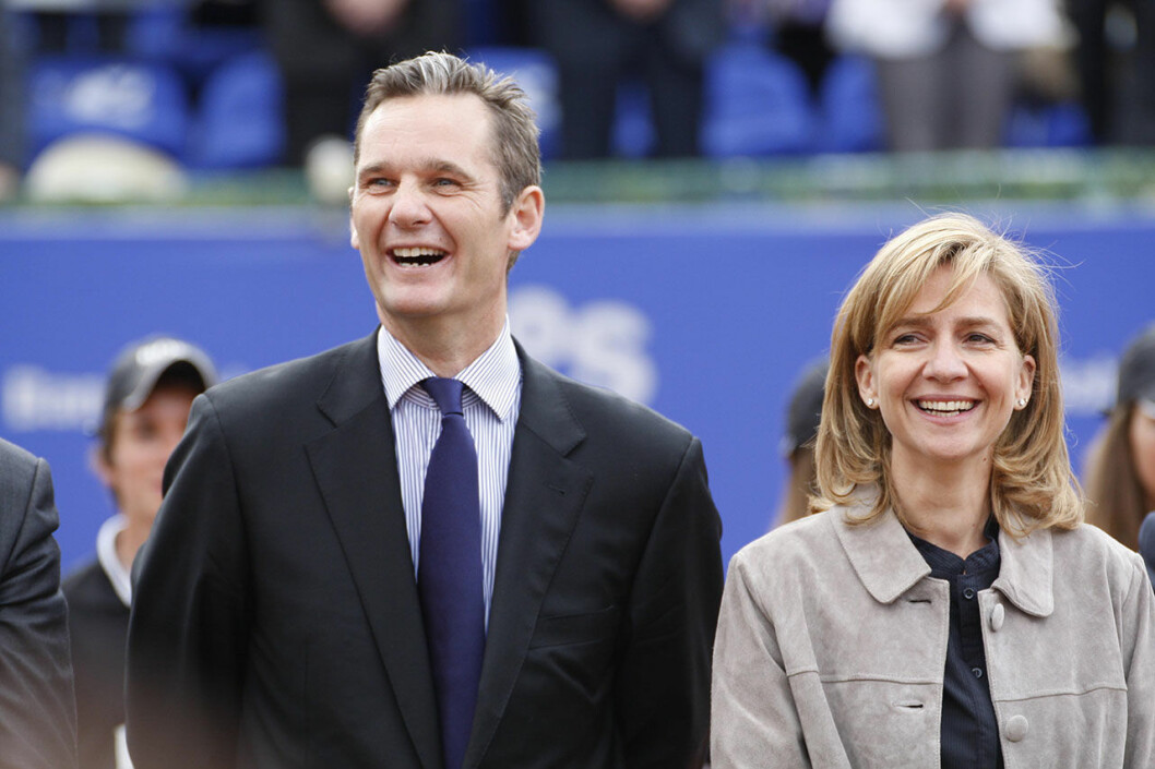 Inaki tillsammans med sin fru prinsessan Cristina. Inaki tillsammans med sin fru prinsessan Cristina.