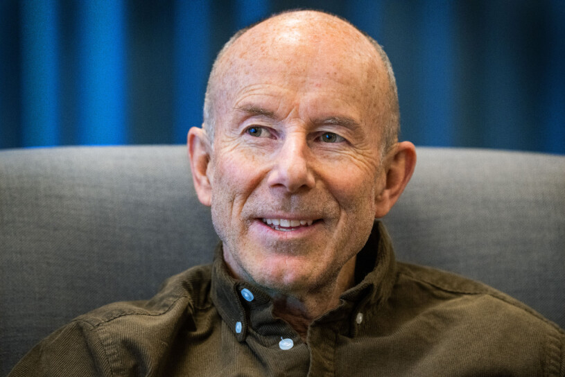 Ingemar gör sig redo för att inta rutan. Ingemar Stenmark