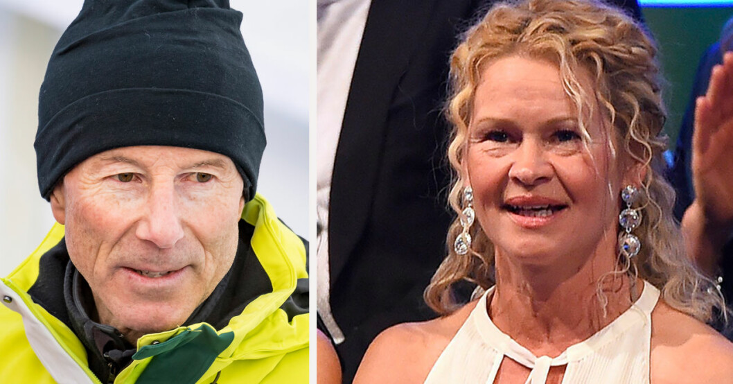 Ingemar Stenmark och Tarja Stenmark