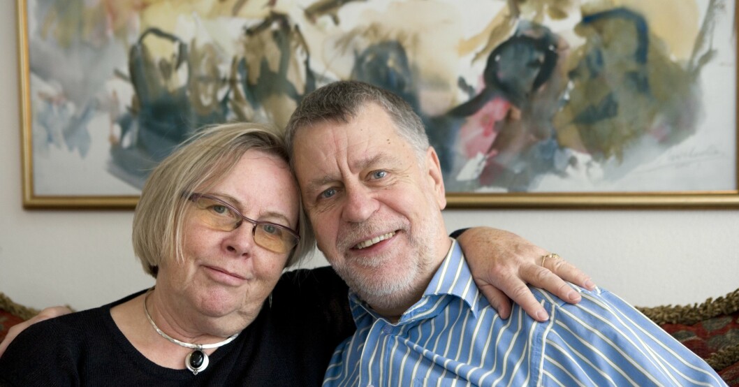 Inger och Björn Hellberg har varit gifta i över 40 år. Inger Hellberg och Björn Hellberg