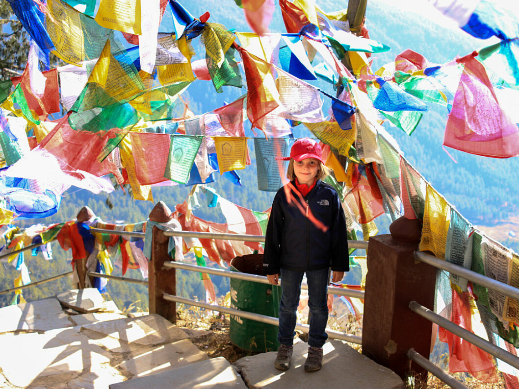 Ingrid Alexandra i Bhutan 2010. Ingrid Alexandra i Bhutan 2010.