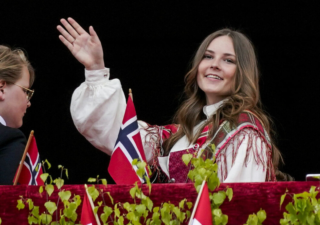 Ingrid Alexandra var med och firade ett coronaanpassat 17 maj i år.