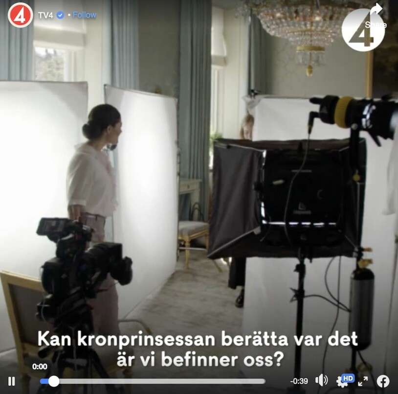 Inspelning pågår. Men bara några minuter senare spårade allting ur helt...