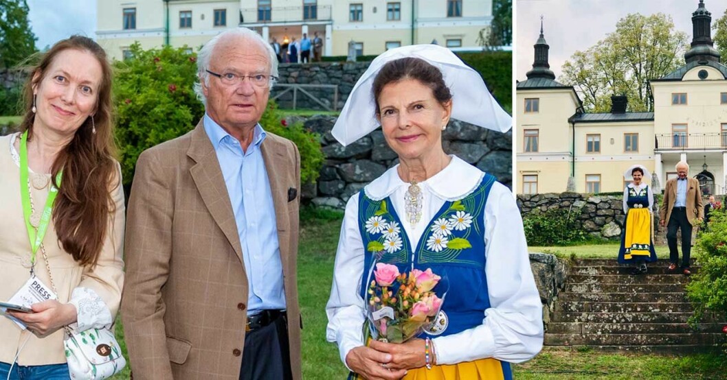 Helena Wiklund Svensk Damtidning träffar kungaparet på Stenhammar