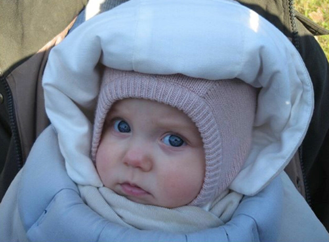 Isabella som liten, fotograferad av sin mamma. prinsessan Isabella som liten, fotograferad av mamma kronprinsessan Mary.