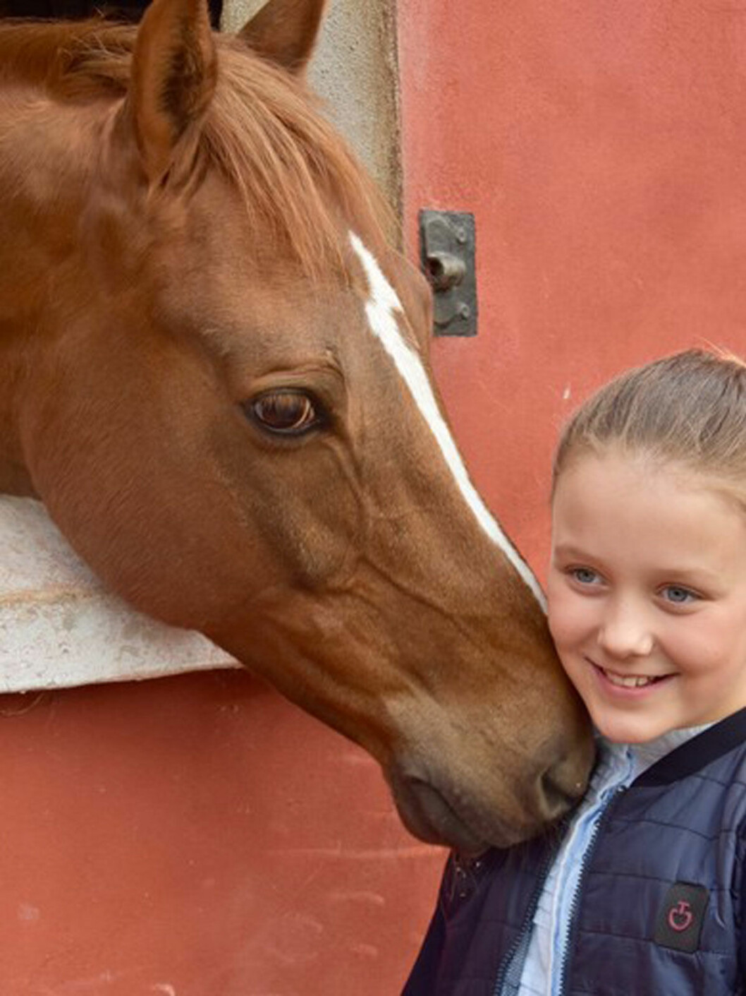 Prinsessan Isabella och hästen Lancet.