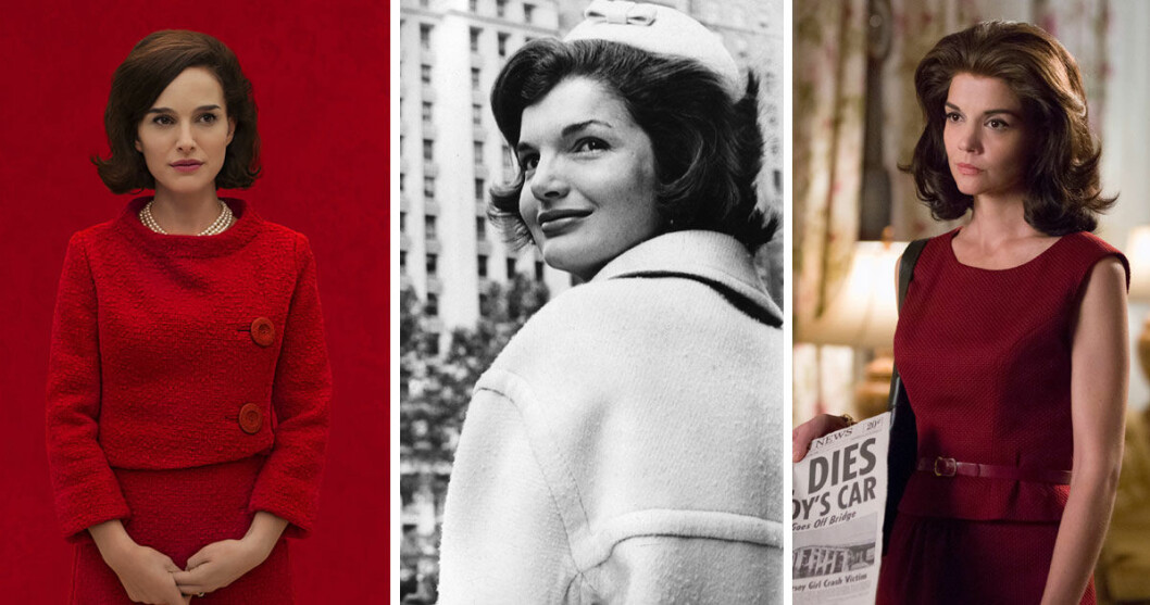 Natalie Portman, Jackie Kennedy Onassis och Katie Holmes. Natalie Portman, Jackie Kennedy Onassis och Katie Holmes.
