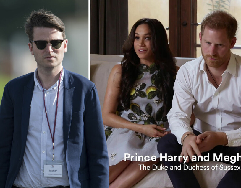Jason Knauf som står bakom anmälan mot Meghan och Harry. I dag arbetar han som chef för Kates och prins Williams välgörenhetsorganisation. Jason Knauf Meghan Markle Prins Harry