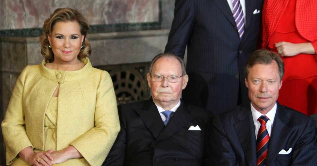 Stor sorg i Luxemburg – storhertig Jean är död