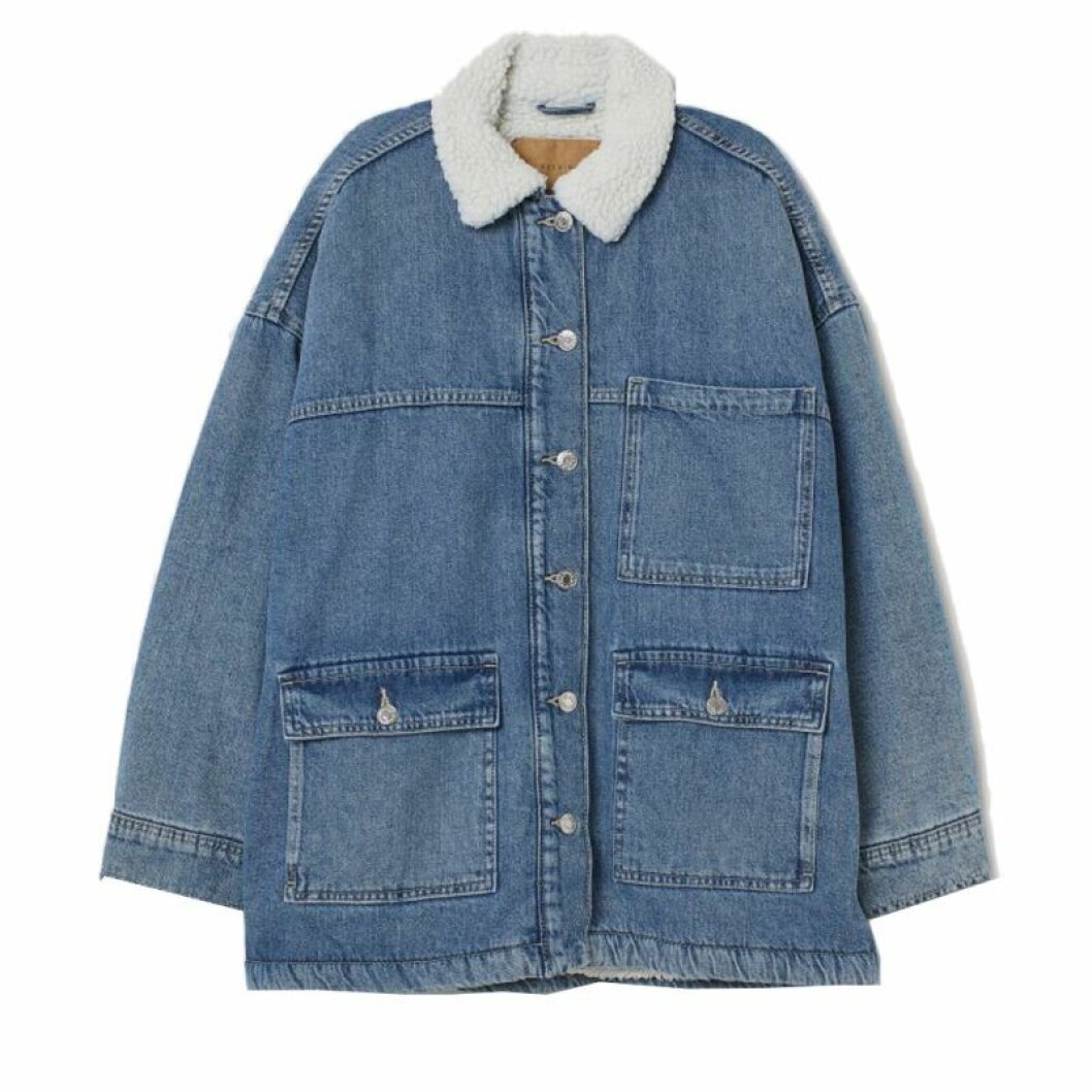 Jeansjacka med pile från H&M