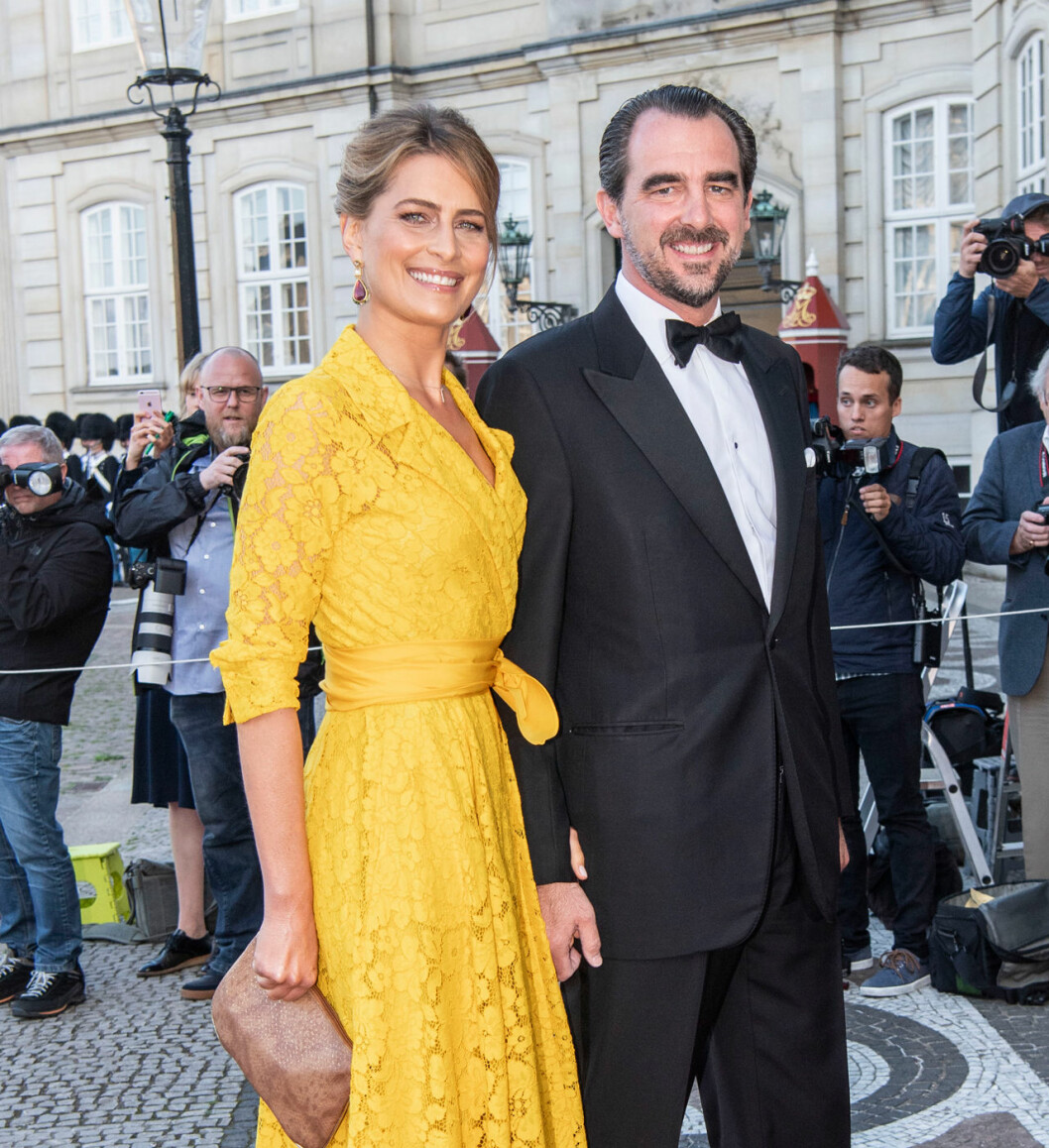 …och så här ser han ut själv. Prins Nikolaos och prinsessan Tatiana.