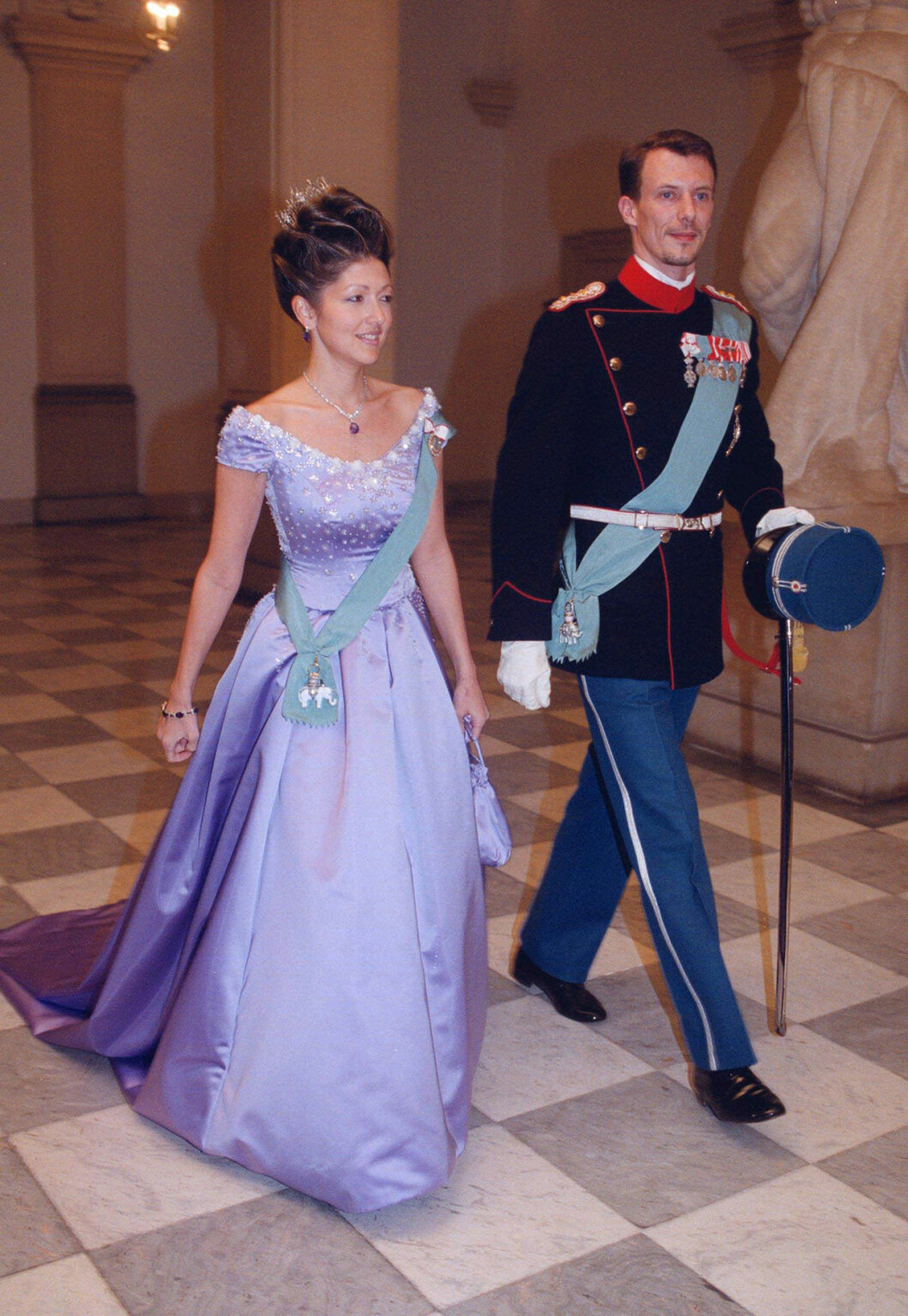 Joachim med sin tidigare hustru Alexandra. Joachim med sin tidigare hustru Alexandra.