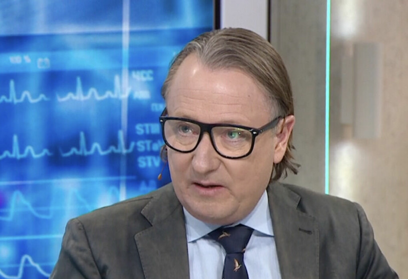 Johan T Lindwall pratade om kungens operation i Efter fem Johan T Lindwall, Efter fem
