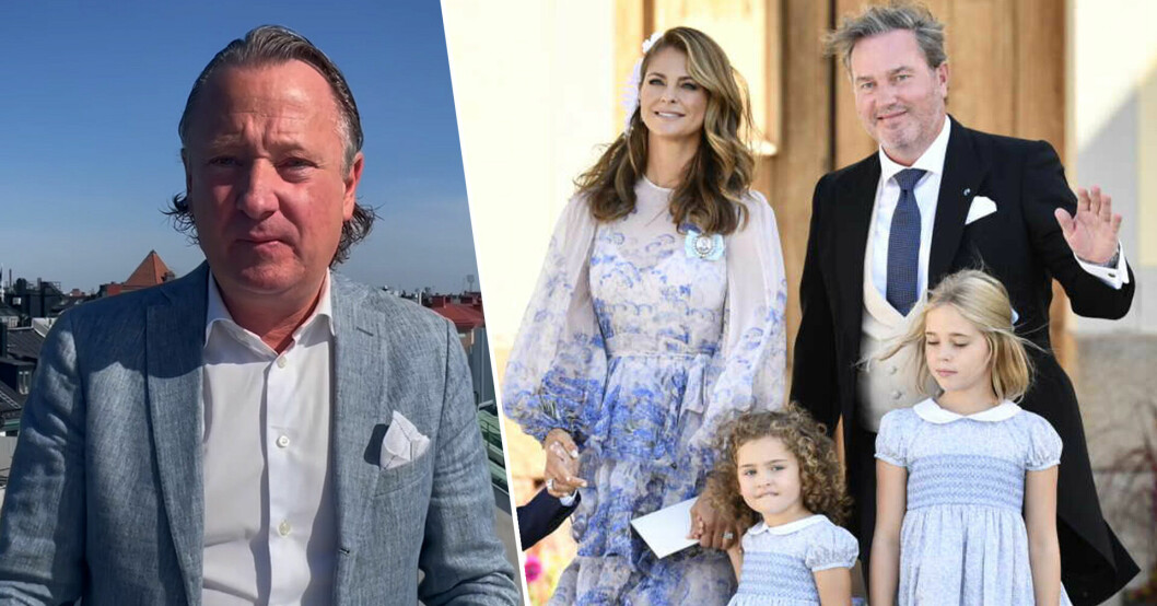 Johan T Lindwall: ”Madeleine är vid sin dotters sida”